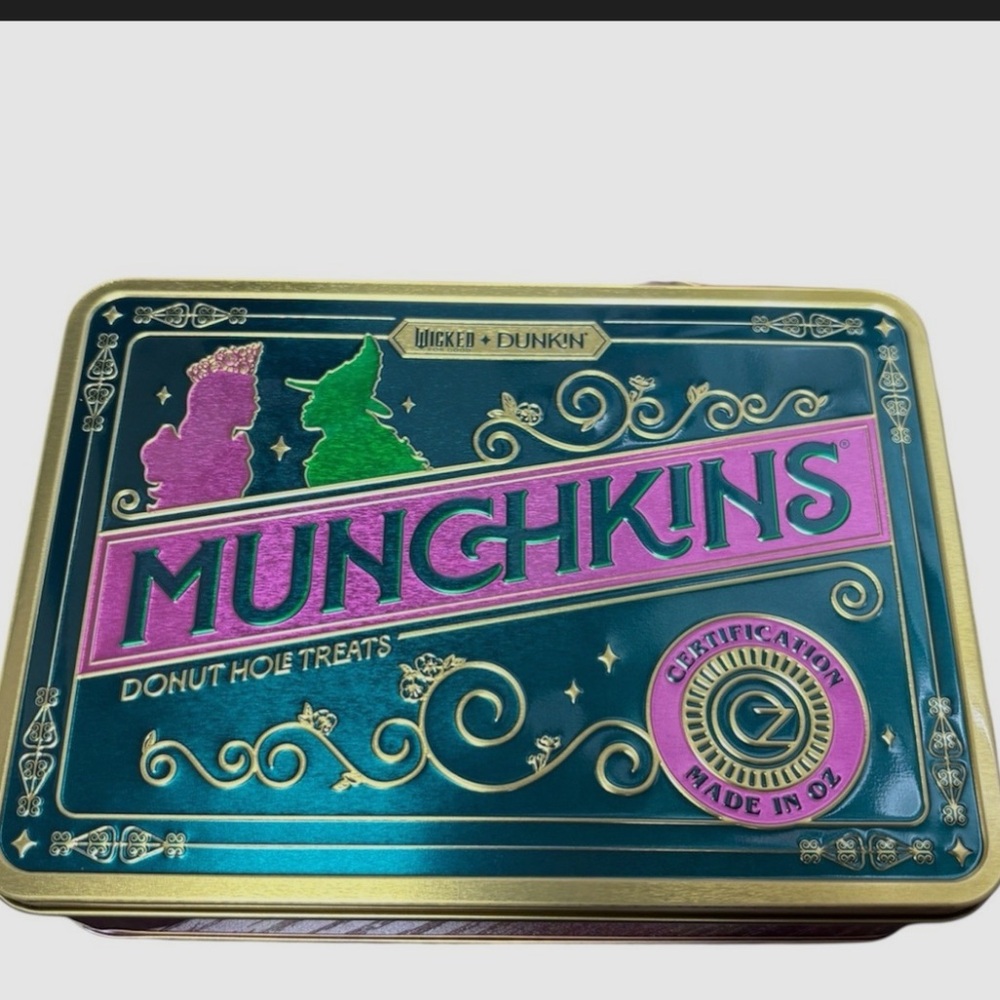 Last One! Dunkin X Wicked Munchkin Tin